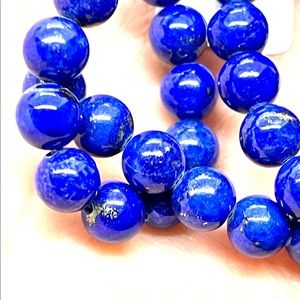 8mm Lapis Round Beads 15-16”